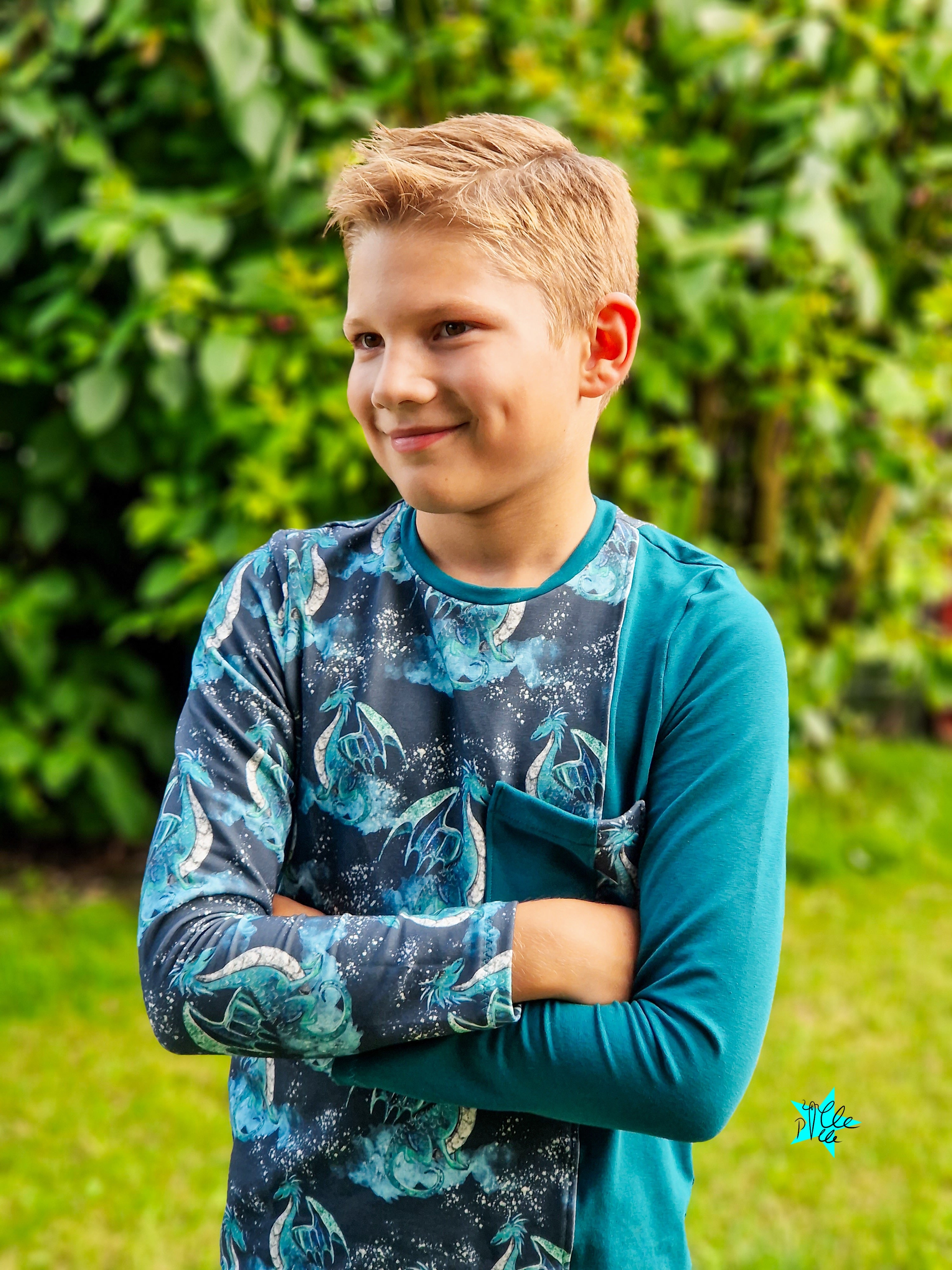 Türkis cooler Drache Dauervorbestellung